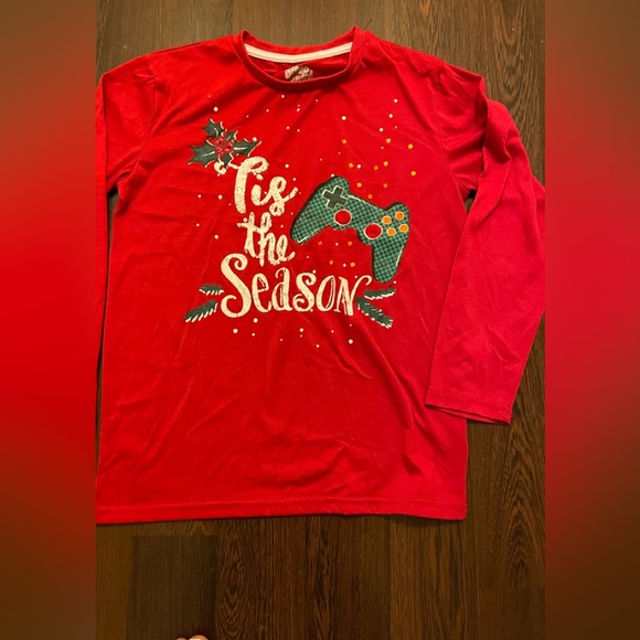 Unisex Holiday Gamer PJ Set Size Large (Cart A-117) - Picture 5 of 6